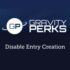 GP Disable Entry Creation