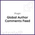 Global Author Comments Feed